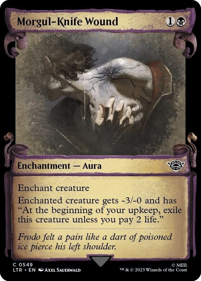 Morgul-Knife Wound (Showcase Scrolls) (Non-Foil) MTG