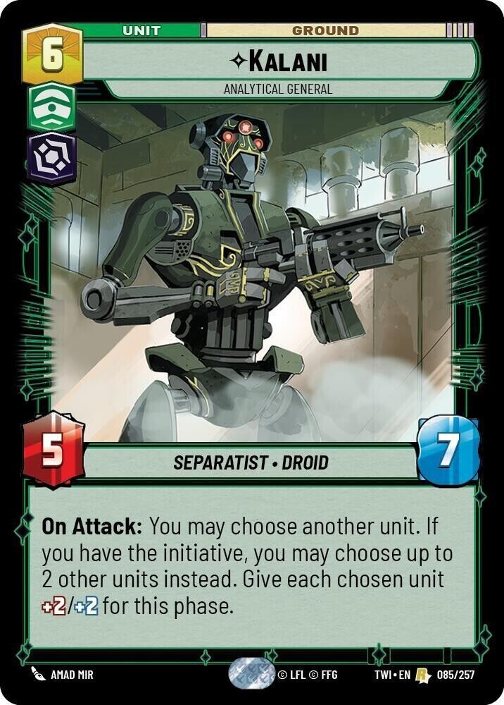 Kalani - Analytical General (Foil) SWU