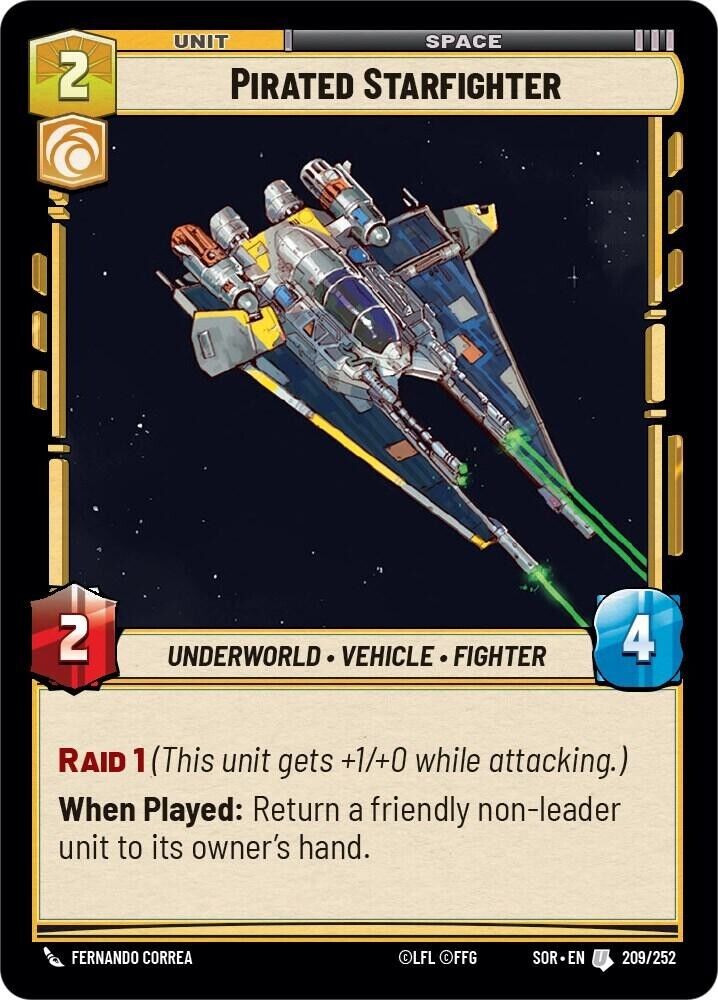 Pirated Starfighter (Non-Foil) SWU