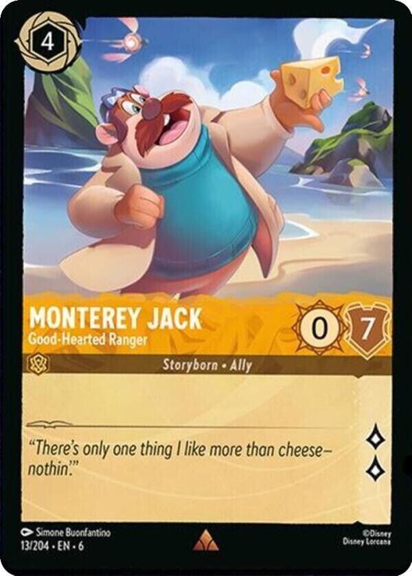 Monterey Jack Good-Hearted Ranger Non-Foil Disney Lorcana