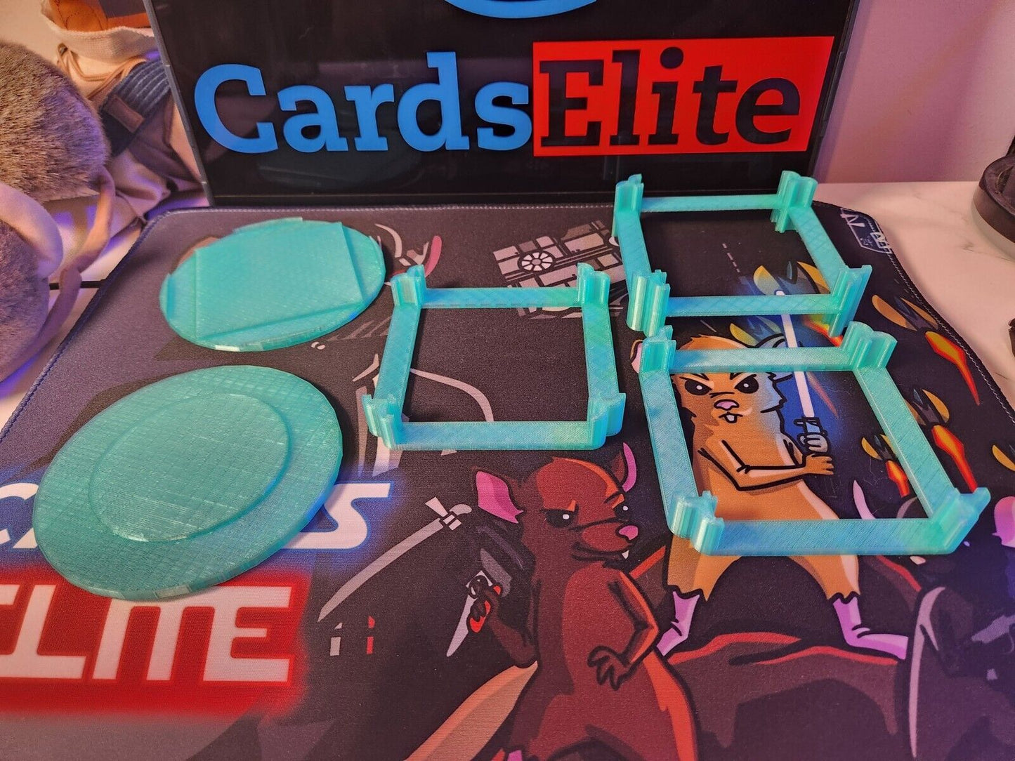 Graded Card Stand - Compatible with TAG - Turnable 360 Card Display - SlabTower