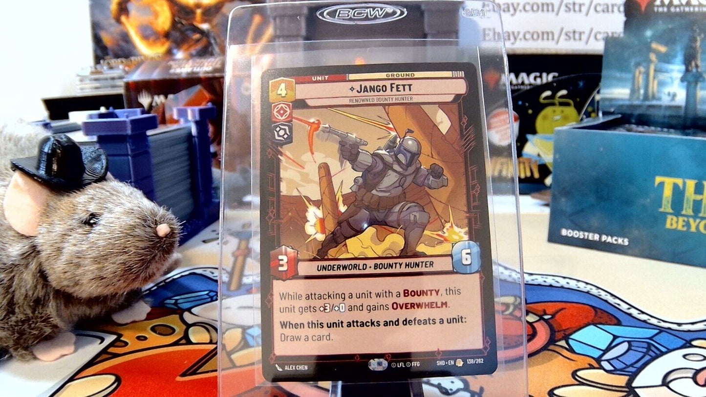 Jango Fett - Renowned Bounty Hunter (Non-Foil) SWU