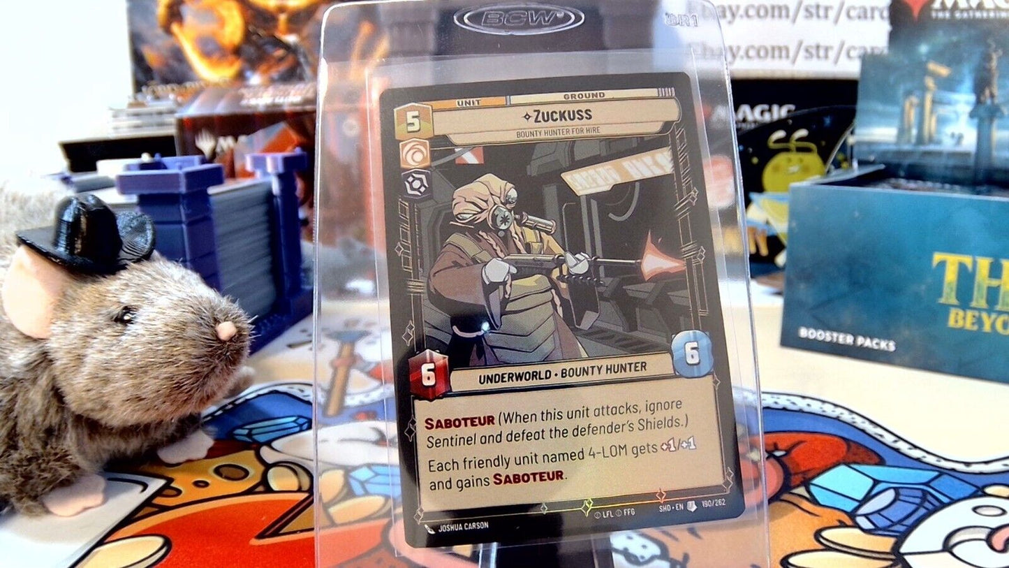 Zuckuss - Bounty Hunter for Hire (Foil) SWU