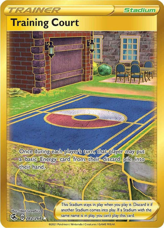 Training Court (Secret) 282/264 Swsh08: Fusion Strike Holo (NM) PKM