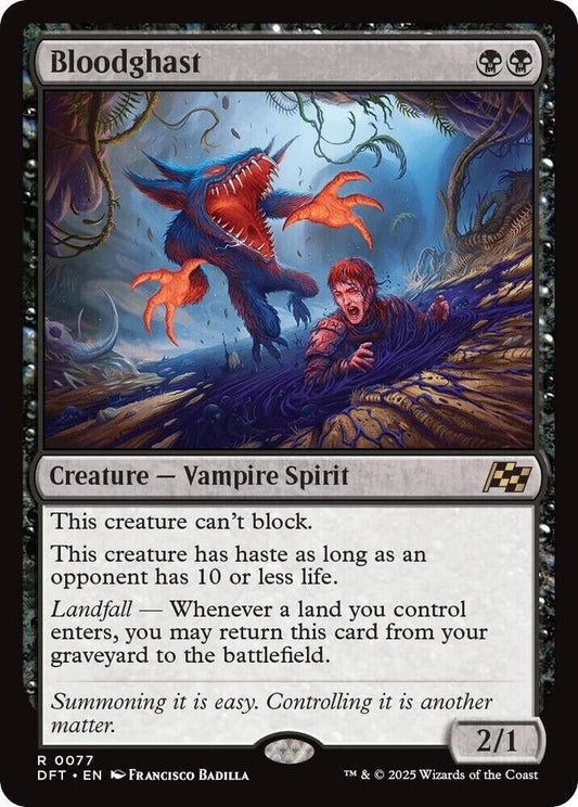 Bloodghast (Foil) Aetherdrift MTG
