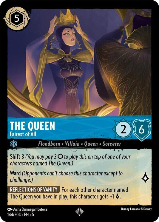 The Queen Fairest of All Non-Foil Disney Lorcana 144/204