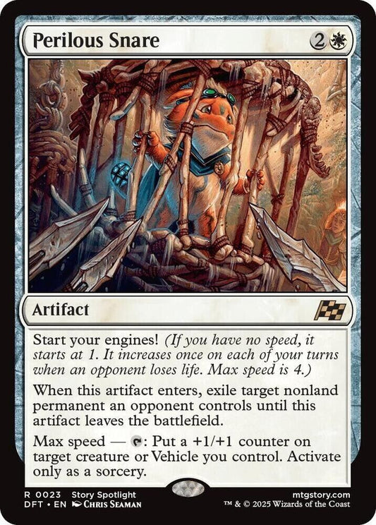 Perilous Snare (Foil) Aetherdrift MTG