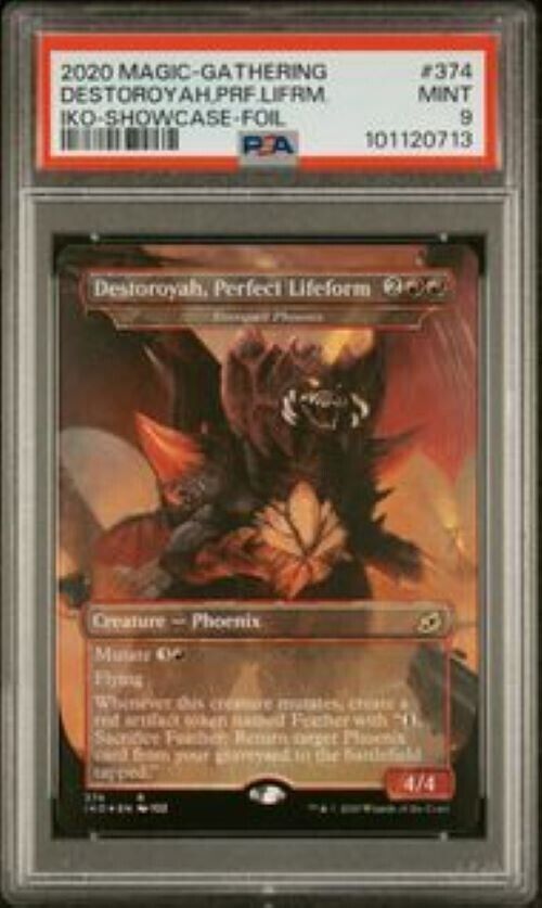 DESTOROYAH, PERFECT LIFEFORM (SHOWCASE-FOIL) *PSA 9*