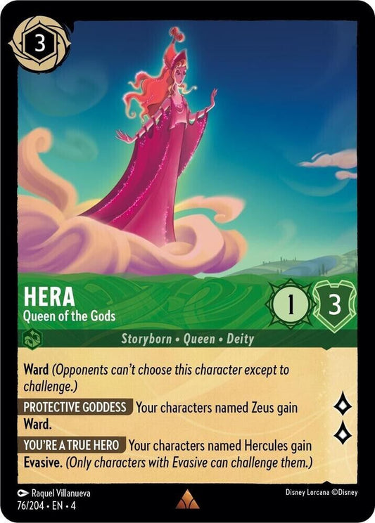 Hera Queen of the Gods Non-Foil Disney Lorcana