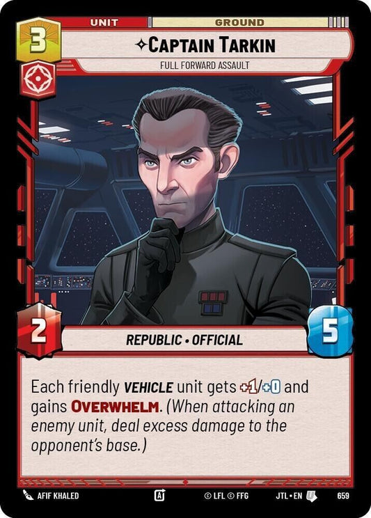 Captain Tarkin - Full Forward Assault (Foil) JTL SWU