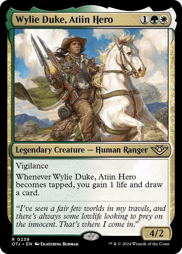 Wylie Duke, Atiin Hero (Non-Foil) MTG