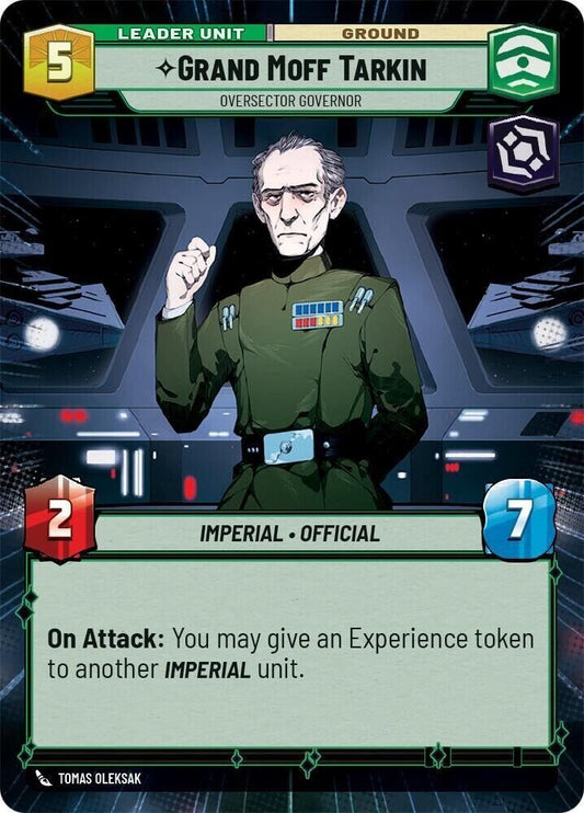 Grand Moff Tarkin - Oversector Governor (Hyperspace) (Non-Foil) SOR SWU
