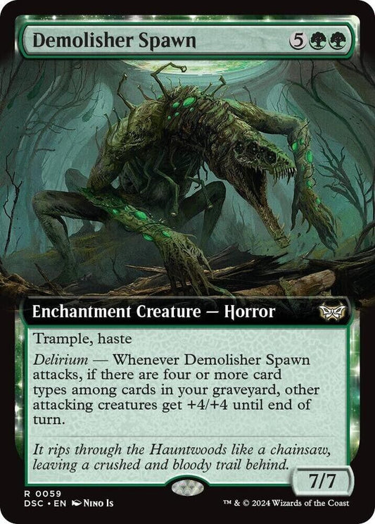 Demolisher Spawn (Extended Art) (Non-Foil) MTG