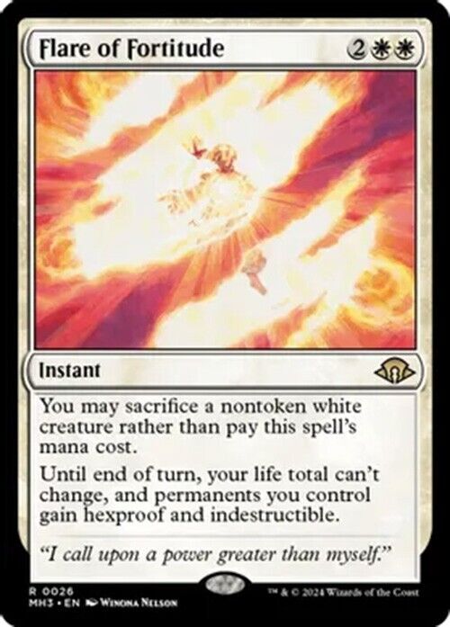 Flare of Fortitude (Non-Foil) MTG