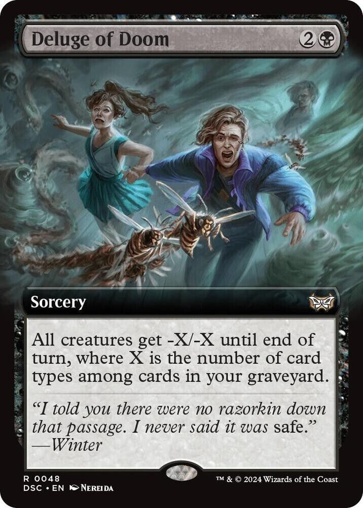 Deluge of Doom (Extended Art) (Non-Foil) MTG