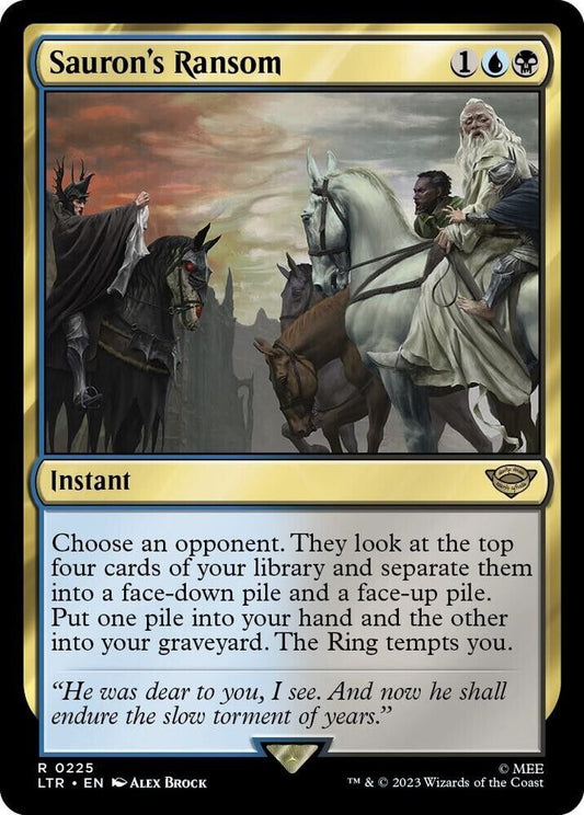 Sauron's Ransom (Non-Foil) MTG