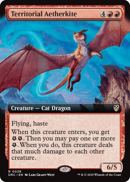 Territorial Aetherkite (Extended Art) (Non-Foil) Aetherdrift MTG