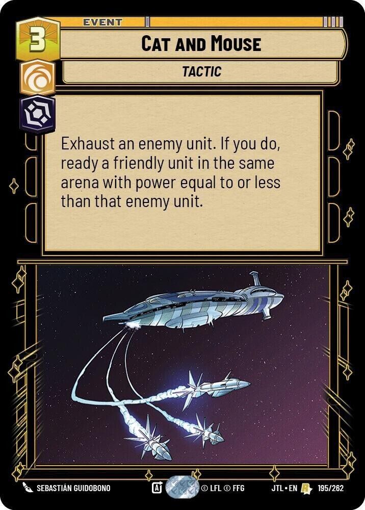 Cat and Mouse (Non-Foil) JTL SWU