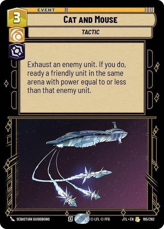 Cat and Mouse (Non-Foil) JTL SWU