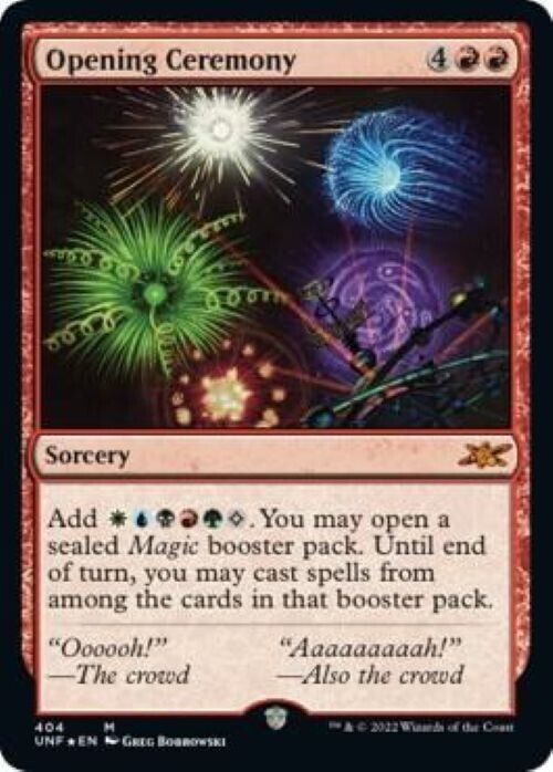 Opening Ceremony (Galaxy Foil) MTG