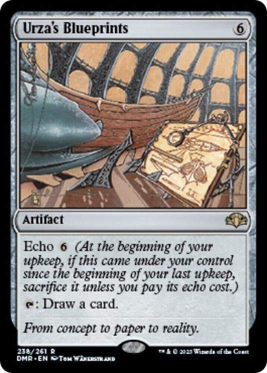 Urza's Blueprints (Foil) MTG