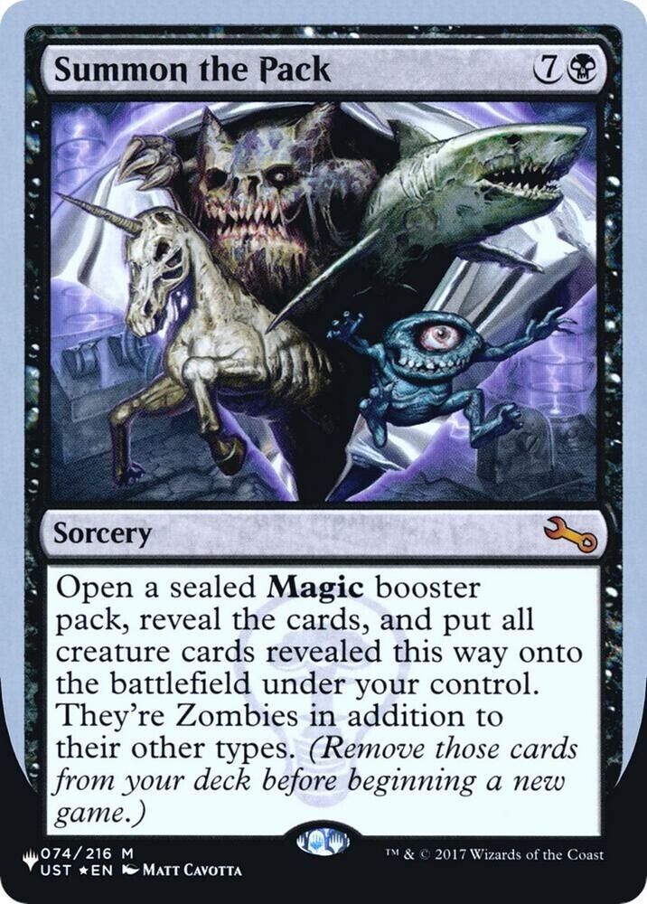 Summon the Pack (Foil) MTG