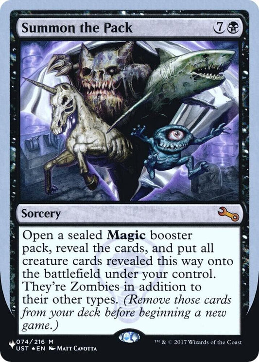 Summon the Pack (Foil) MTG