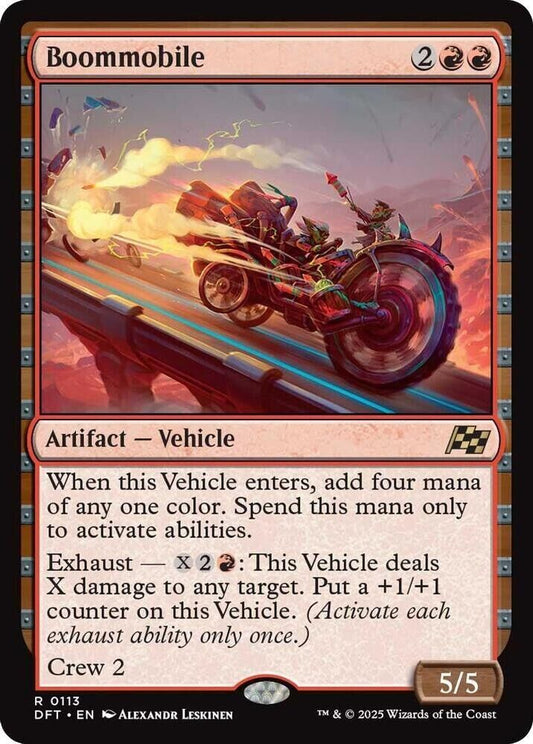 Boommobile (Foil) Aetherdrift MTG