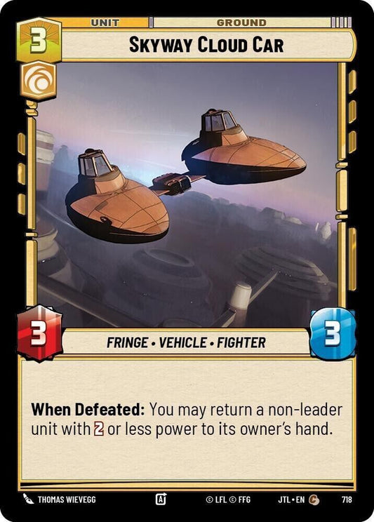 Skyway Cloud Car (Foil) JTL SWU