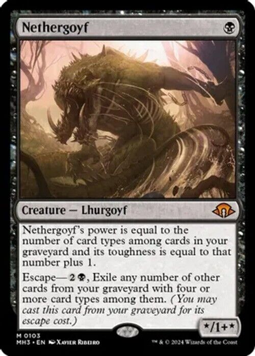 Nethergoyf (Foil) MTG