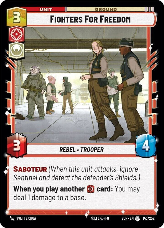 Fighters For Freedom (Non-Foil) SWU