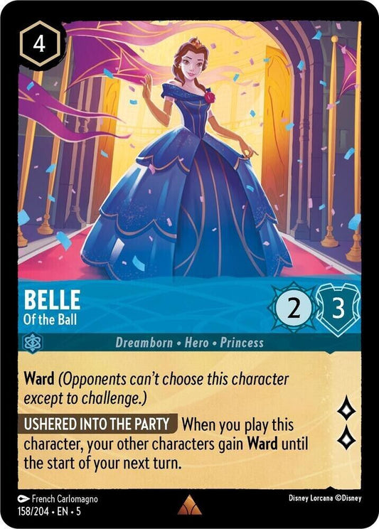 Belle Of the Ball Non-Foil Disney Lorcana