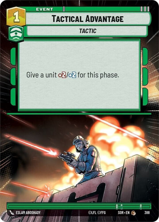 Tactical Advantage (Hyperspace) (Non-Foil) SOR SWU