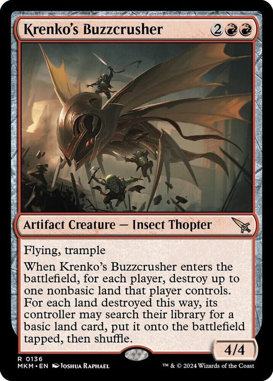Krenko's Buzzcrusher (Non-Foil) MTG