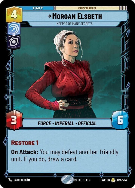 Morgan Elsbeth - Keeper of Many Secrets (Non-Foil) SWU