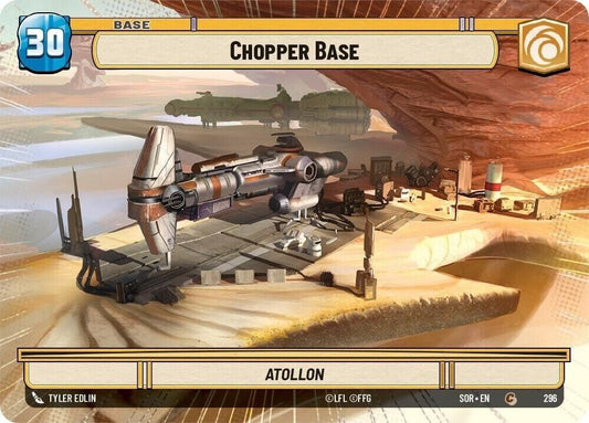 Chopper Base (Hyperspace) (Non-Foil) SOR SWU