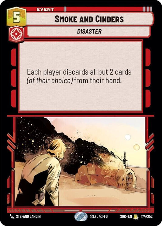 Smoke and Cinders (Non-Foil) SWU