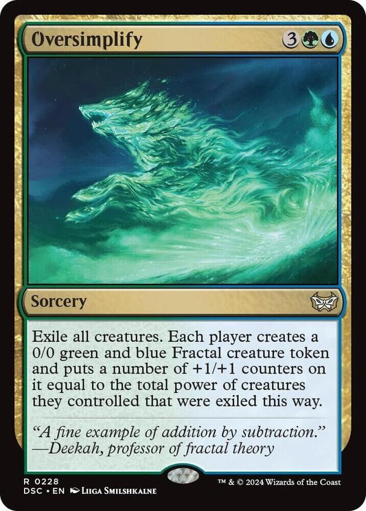 Oversimplify (Non-Foil) MTG
