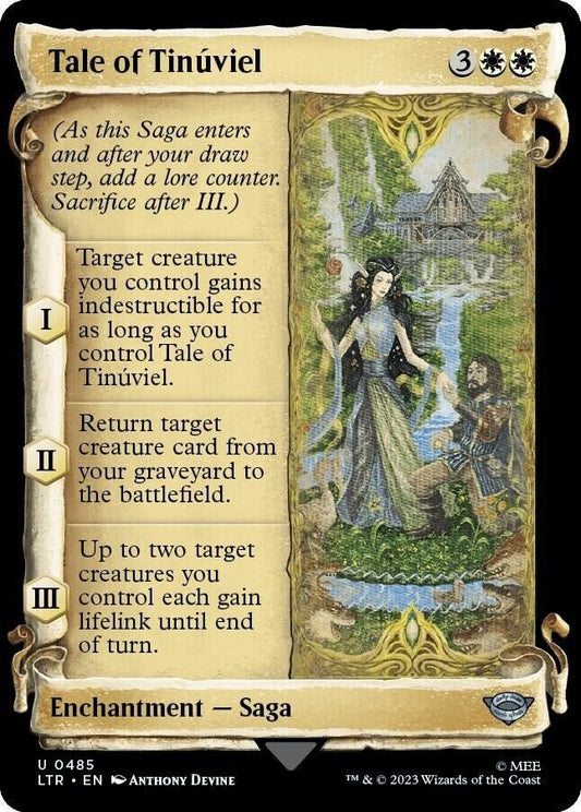 Tale of Tinuviel (Showcase Scrolls) (Foil) MTG