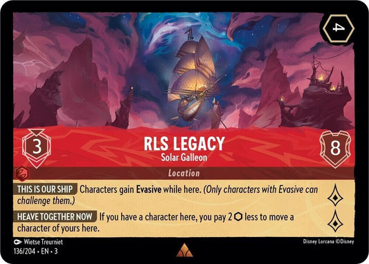 RLS Legacy Solar Galleon Non-Foil Disney Lorcana 136/204