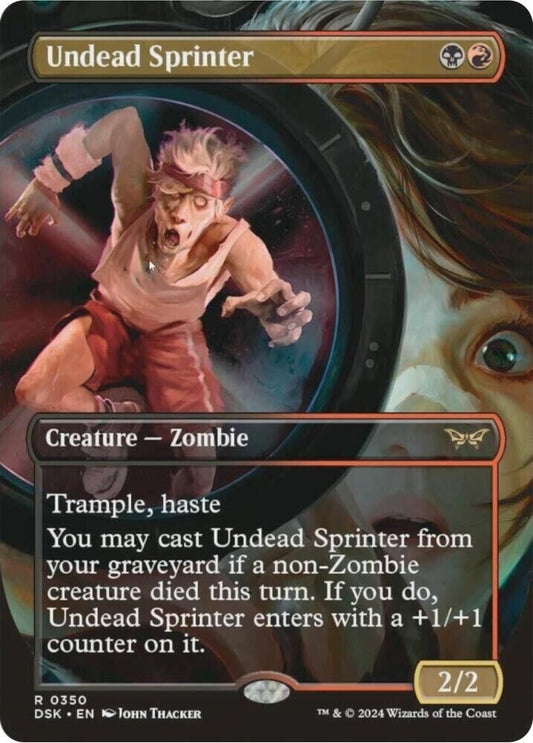 Undead Sprinter (Borderless) (Foil) MTG