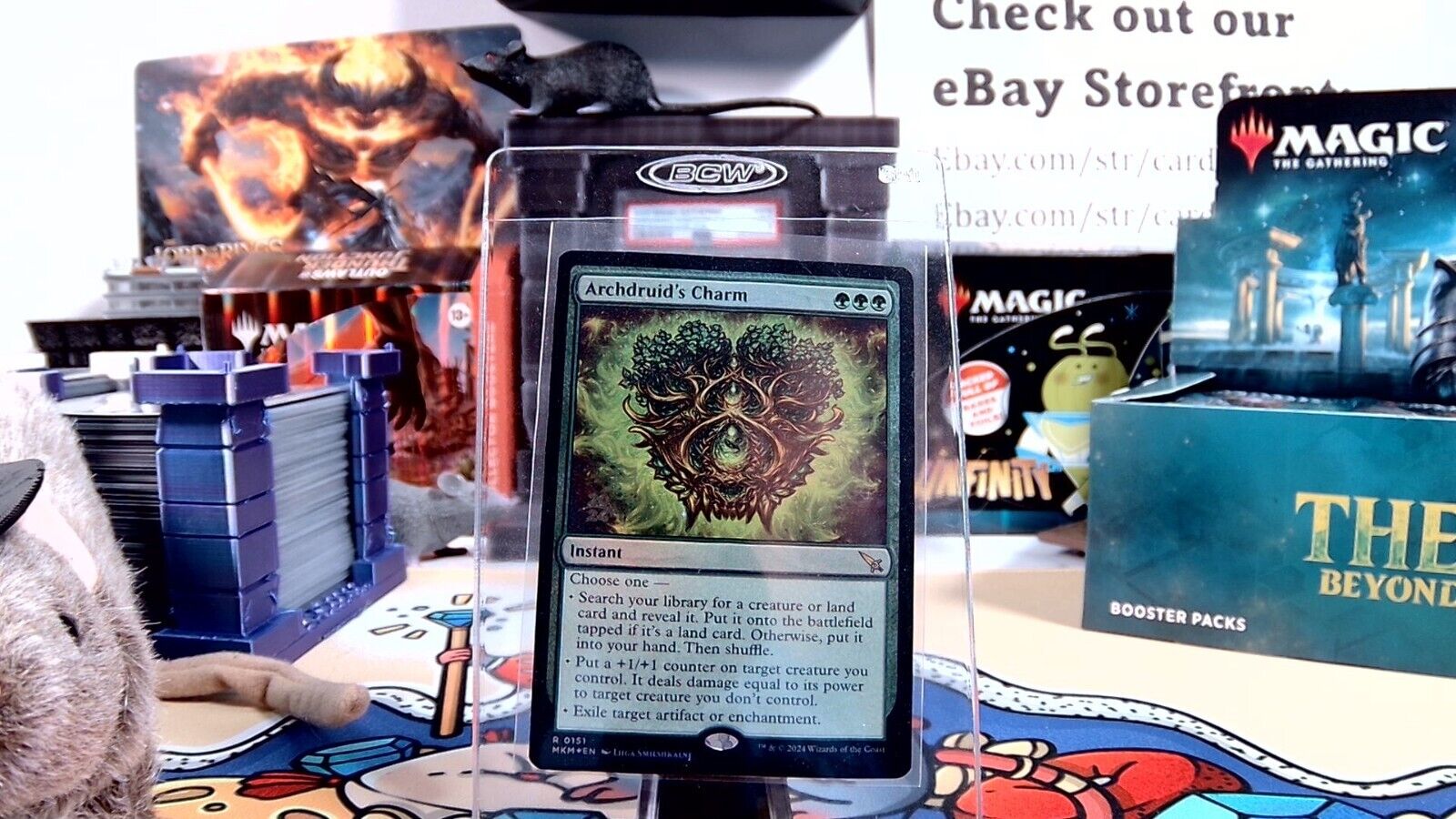 Archdruid's Charm - Prerelease Card (Foil) MTG
