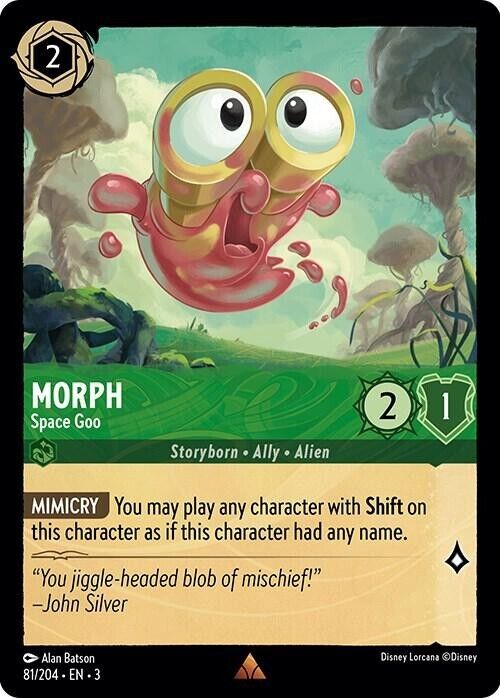 Morph Space Goo Non-Foil Disney Lorcana