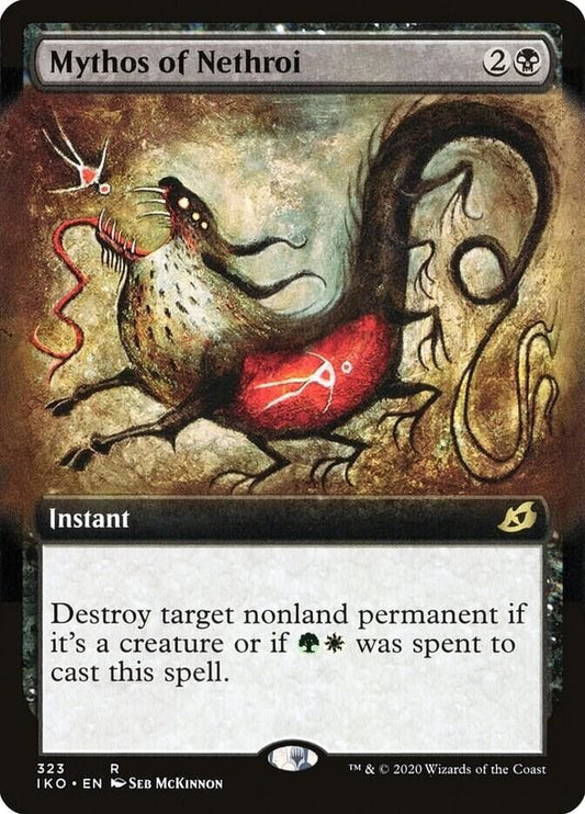 Mythos of Nethroi (Extended Art) (Non-Foil) MTG