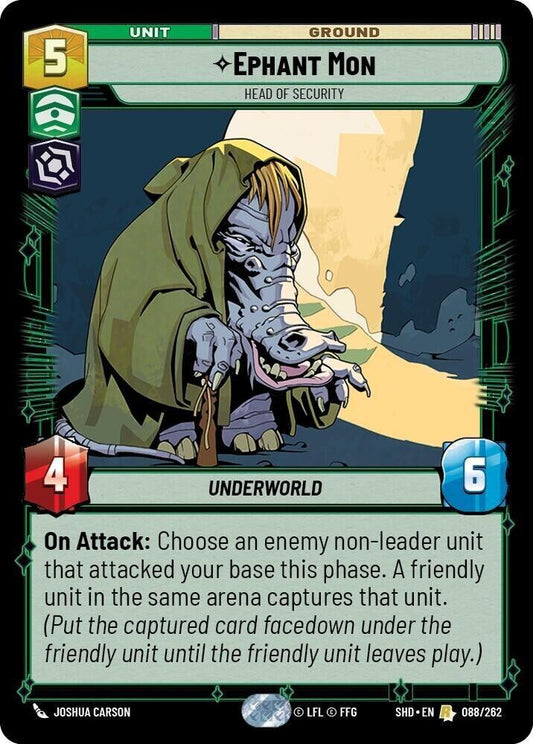 Ephant Mon - Head of Security (Non-Foil) SWU