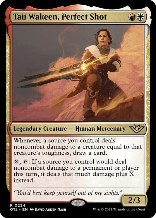 Taii Wakeen, Perfect Shot (Non-Foil) MTG