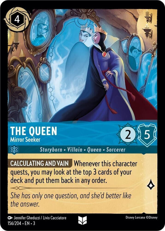 The Queen Mirror Seeker Non-Foil Disney Lorcana 156/204