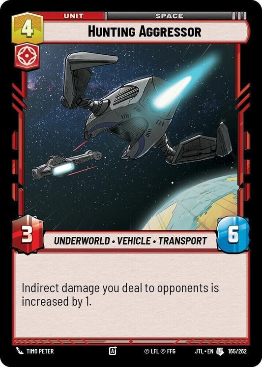Hunting Aggressor (Non-Foil) JTL SWU