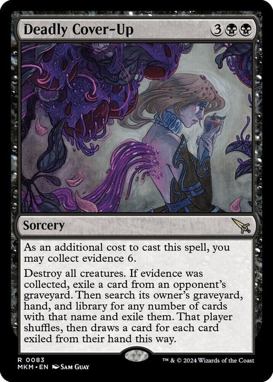 Deadly Cover-Up (Non-Foil) MTG
