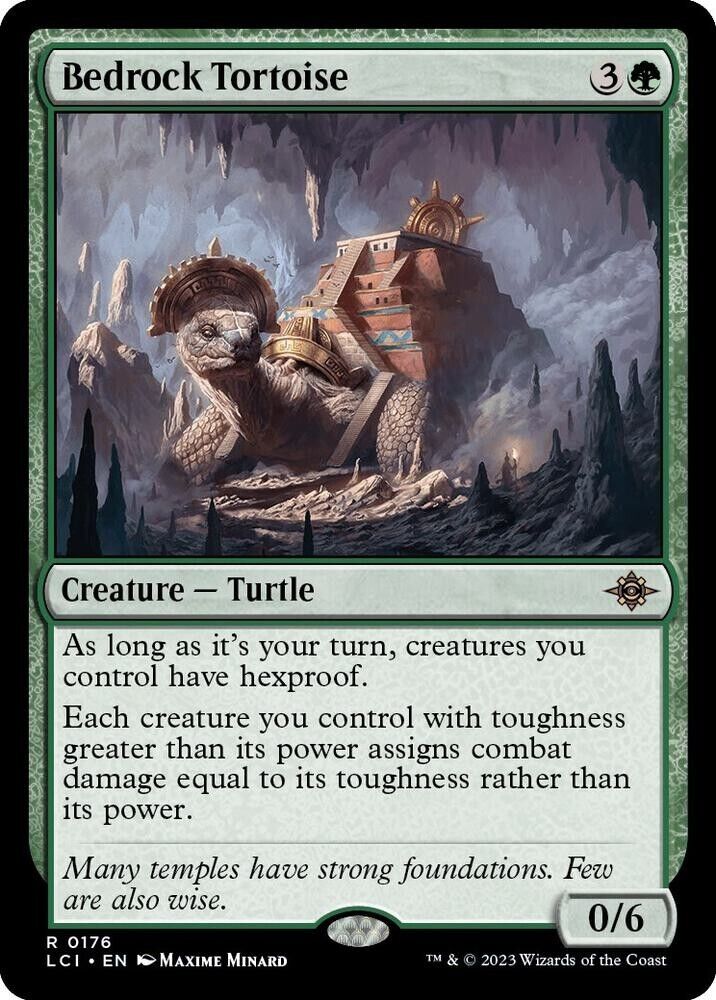 Bedrock Tortoise (Non-Foil) MTG